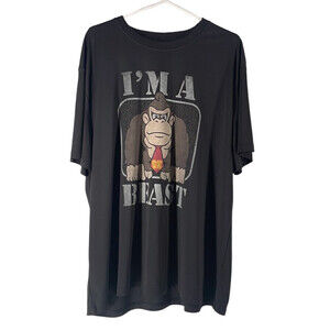 DONKEY Kong T Shirt I’m a beast Nintendo sz xxl
